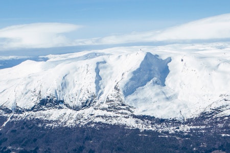 Lønahorgi sett fra øst. Foto: Espen Schive/Toppturer i Norge Lønahorgi Topptur Voss