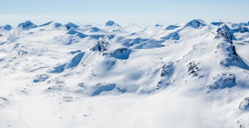 Stetinden sett fra nord. Foto: Espen Schive/Toppturer i Norge Stetinden Topptur Jotunheimen Nord