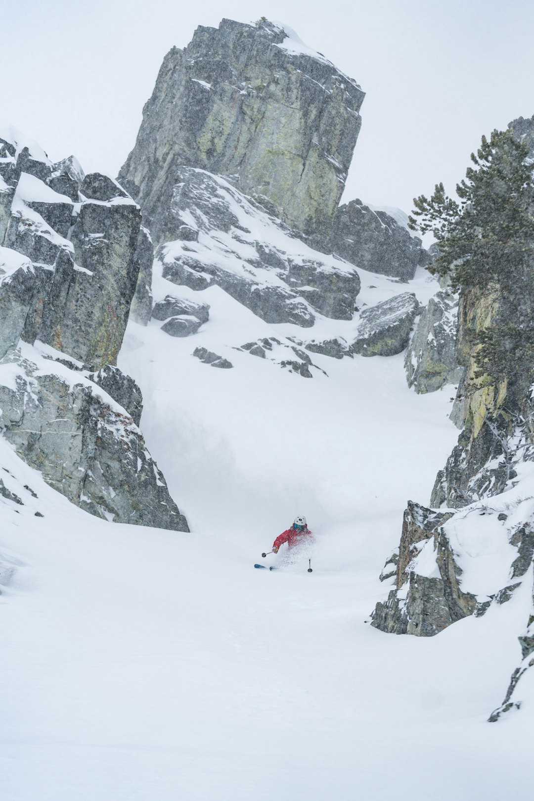 Løssnø kjøring i whistler. Løssnø kjøring i whistler.