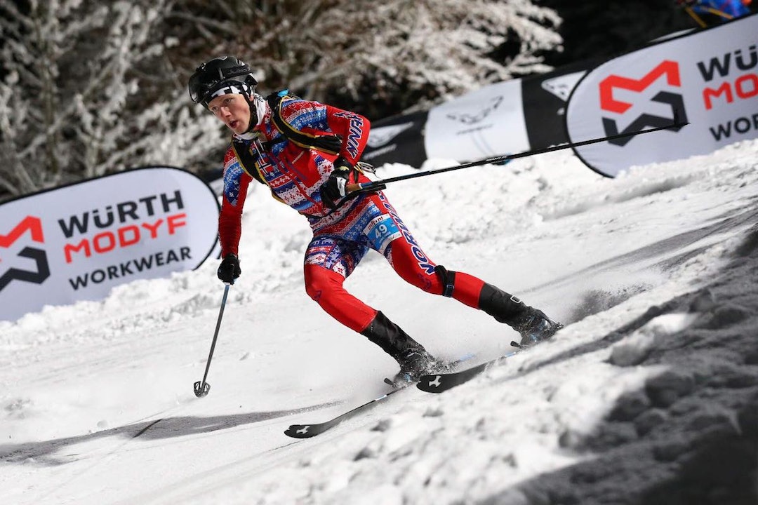 Hans-Inge Klette ble nummer fire på verdenscupsprinten i Bischofshofen på fredag. Foto: Arrangøren Hans-Inge Klette ble nummer fire på verdenscupsprinten i Bischofshofen på fredag. Foto: Arrangøren