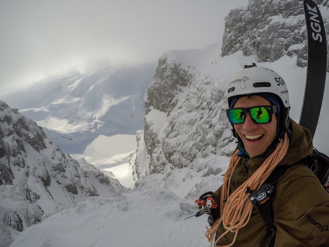 RENNEFJES: Asbjørn Eggebø Næss er tilsynelatende veldig klar for det som snart skal skje. Bilde: Næss RENNEFJES: Asbjørn Eggebø Næss er tilsynelatende veldig klar for det som snart skal skje. Bilde: Næss