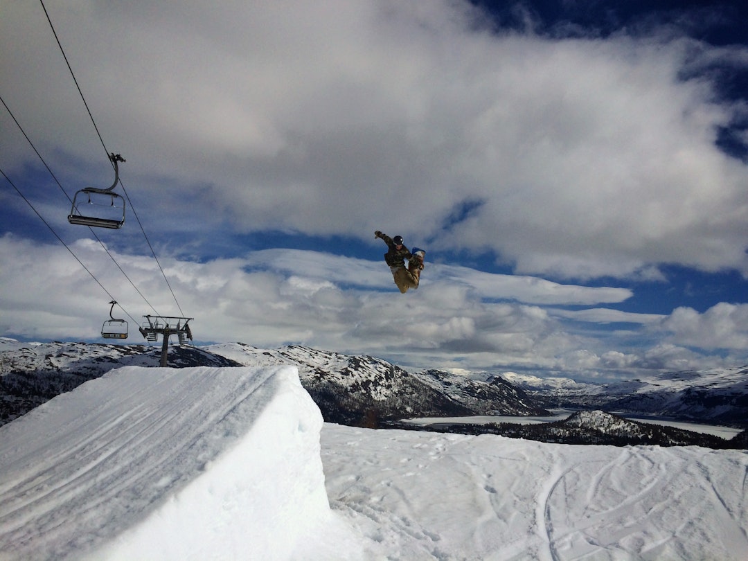 Mats Tambini på trening 26. mai. Foto: Svein Olav Lien image1