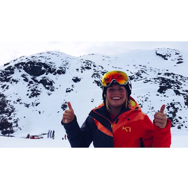 Hedvig Wessel etter første finalerunde: Foto: Instagram Hedvig Wessel etter første finalerunde: Foto: Instagram