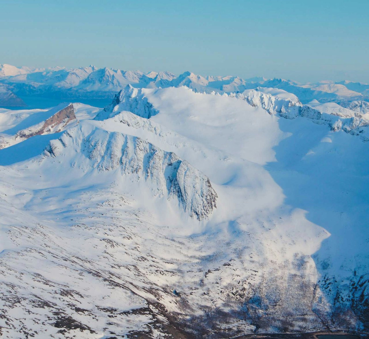 Foto: Sture Willumsen. / Toppturer i Troms.