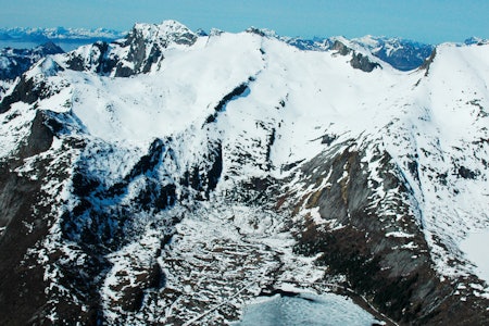 Småtindan Lofoten Norge Topptur 