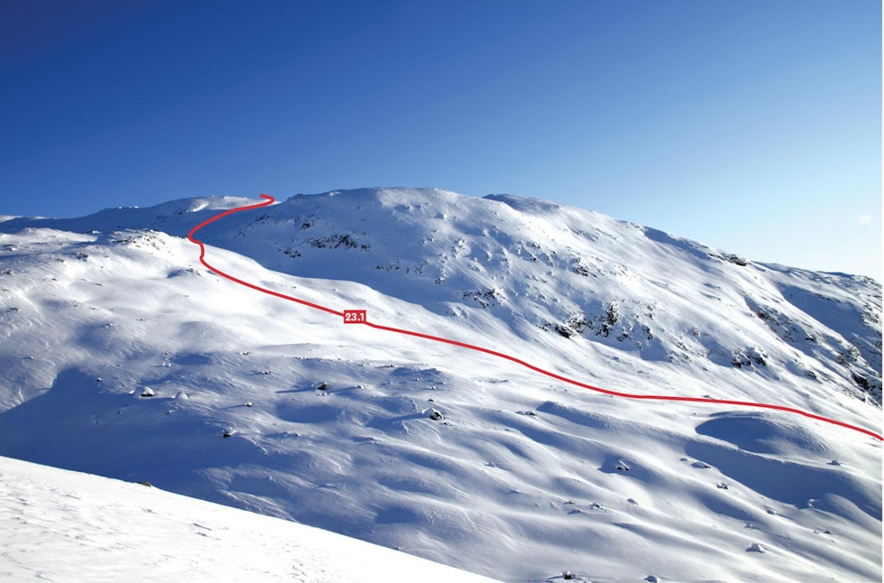 Nordlege Torstadnakken frå Nipa. / Toppturar i Sogn. Nordlege Torstadnakken frå Nipa. / Toppturar i Sogn.