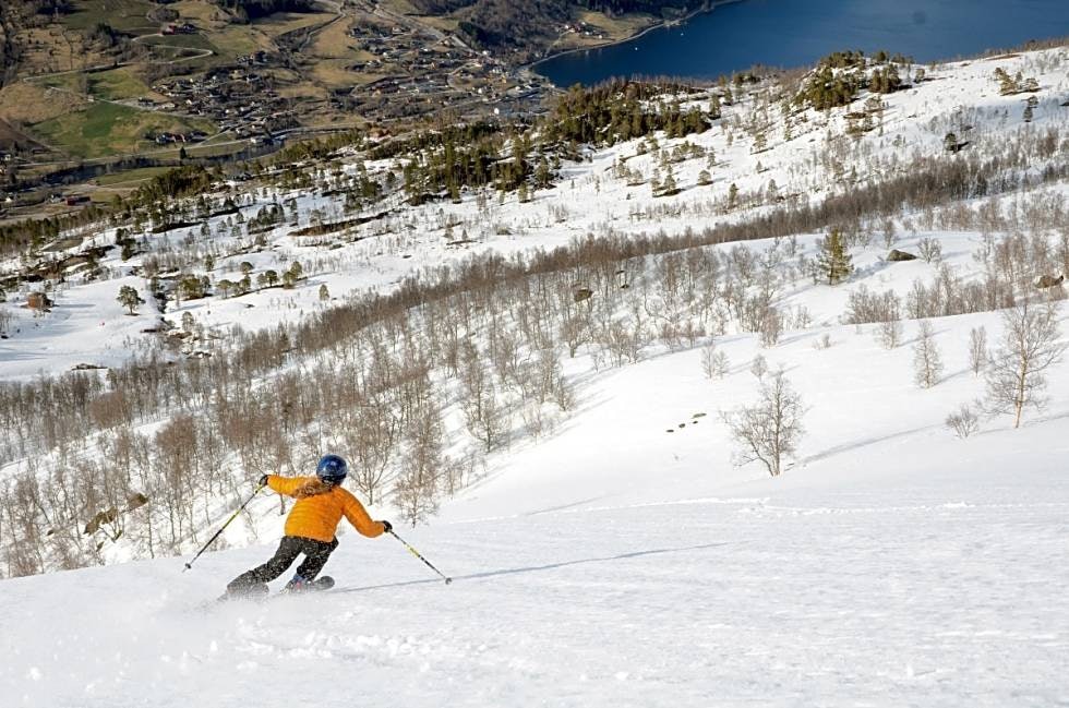 SkikjÃ¸ring Kvamsfjellet Sunnfjord