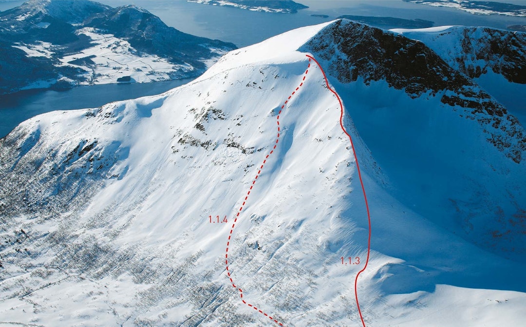 Tarløysa 1086 moh Toppturer i Romsdalen