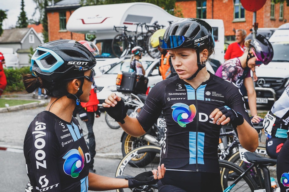 EGNE MULIGHETER: I Team DSM har Susanne Andersen primært måtte hjelpe andre ryttere. Nå skal hun kjøre inn resultater på egenhånd. Foto: Cor Vos. 