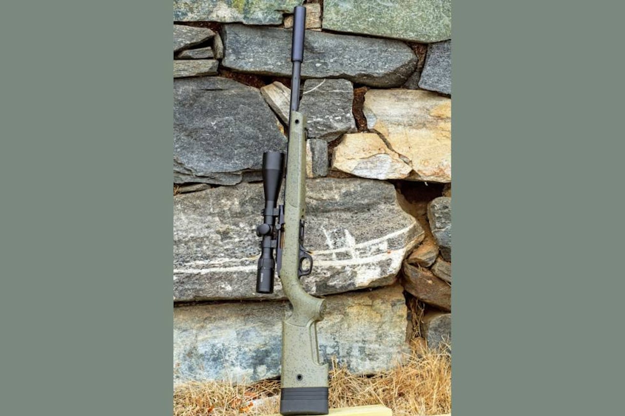 Bergara BXR Rimfire Steel LR22. halvautomatisk rifle