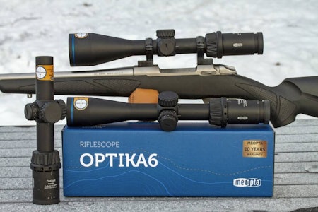 Gode valg: Optika6-serien fra Meopta byr på mye valuta for pengene. Særlig allroundsiktet bør være et godt valg for den som ikke vil svi av kontoen på optikk. Test av Meopta Meopro Optika 6 kikkertsikte