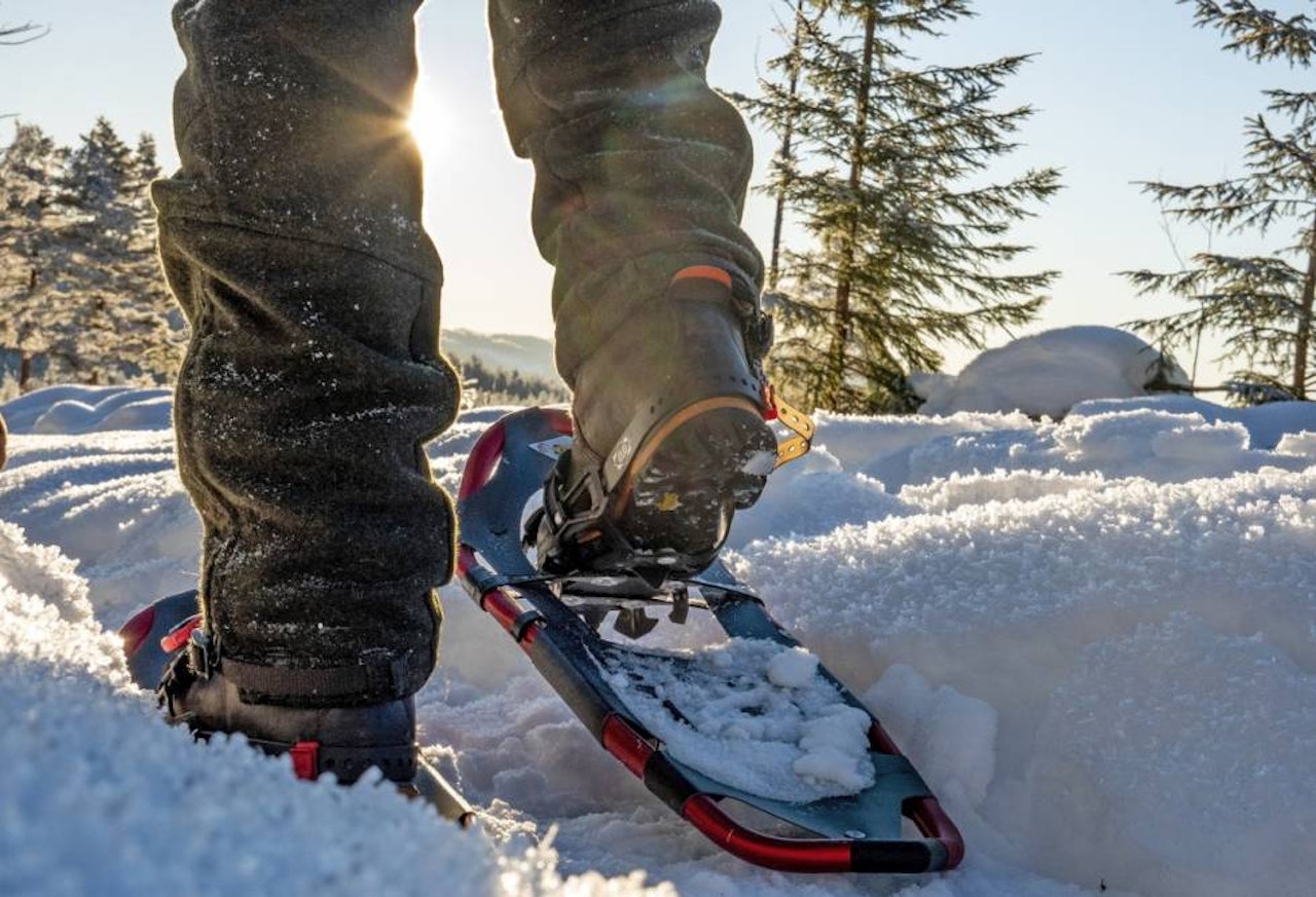 Test av trugen Atlas Treeline 25 i snøen