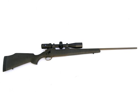 Wheatherby Mark V rifle test