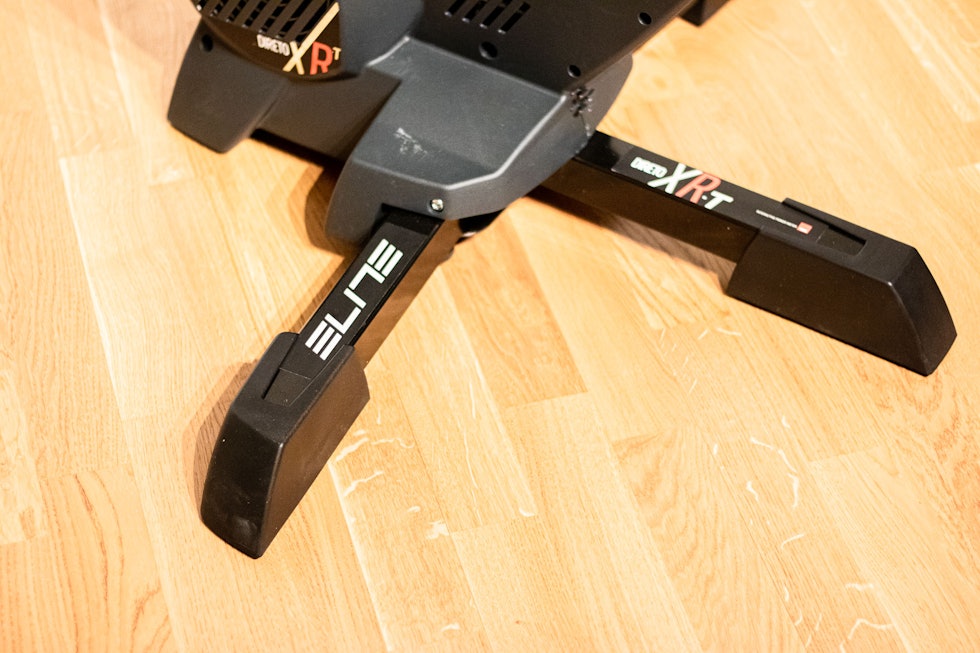 STÅR STØDIG: Direto XR er stabil og beveger seg ikke rundt, selv om man spurter. elite direto xr, xr-t