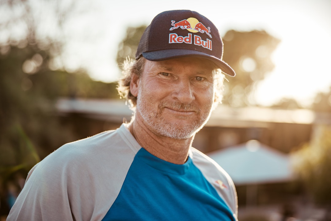 FUNFACTS: Nederlandske Bjørn Dunkerbeck bor på Gran Canaria, har dansk mor og snakker norsk. Bilde: Red Bull 