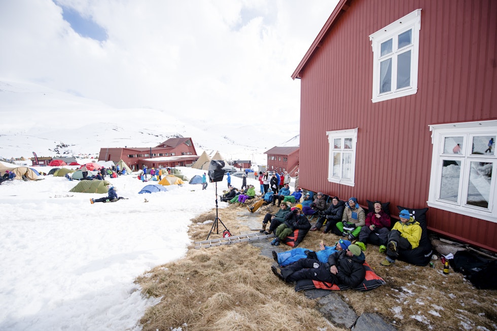 Turtagrø hotell har en lang fjellsporthistorie, og vi har arrangert High Camp her siden 2001. Foto: Martin I. Dalen