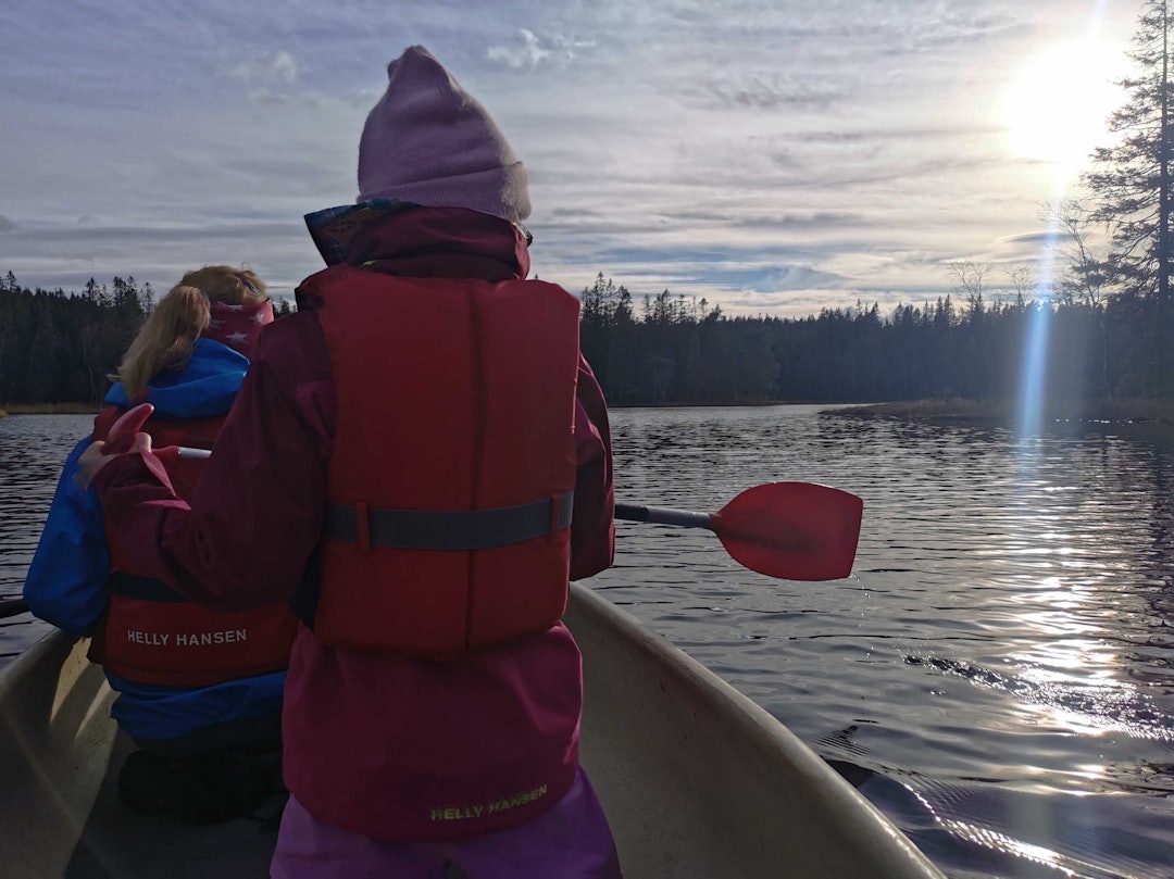 KVALITETSTID: Kanopadling hører friluftslivet til. Foto: Gunhild Aaslie Soldal KVALITETSTID: Kanopadling hører friluftslivet til. Foto: Gunhild Aaslie Soldal