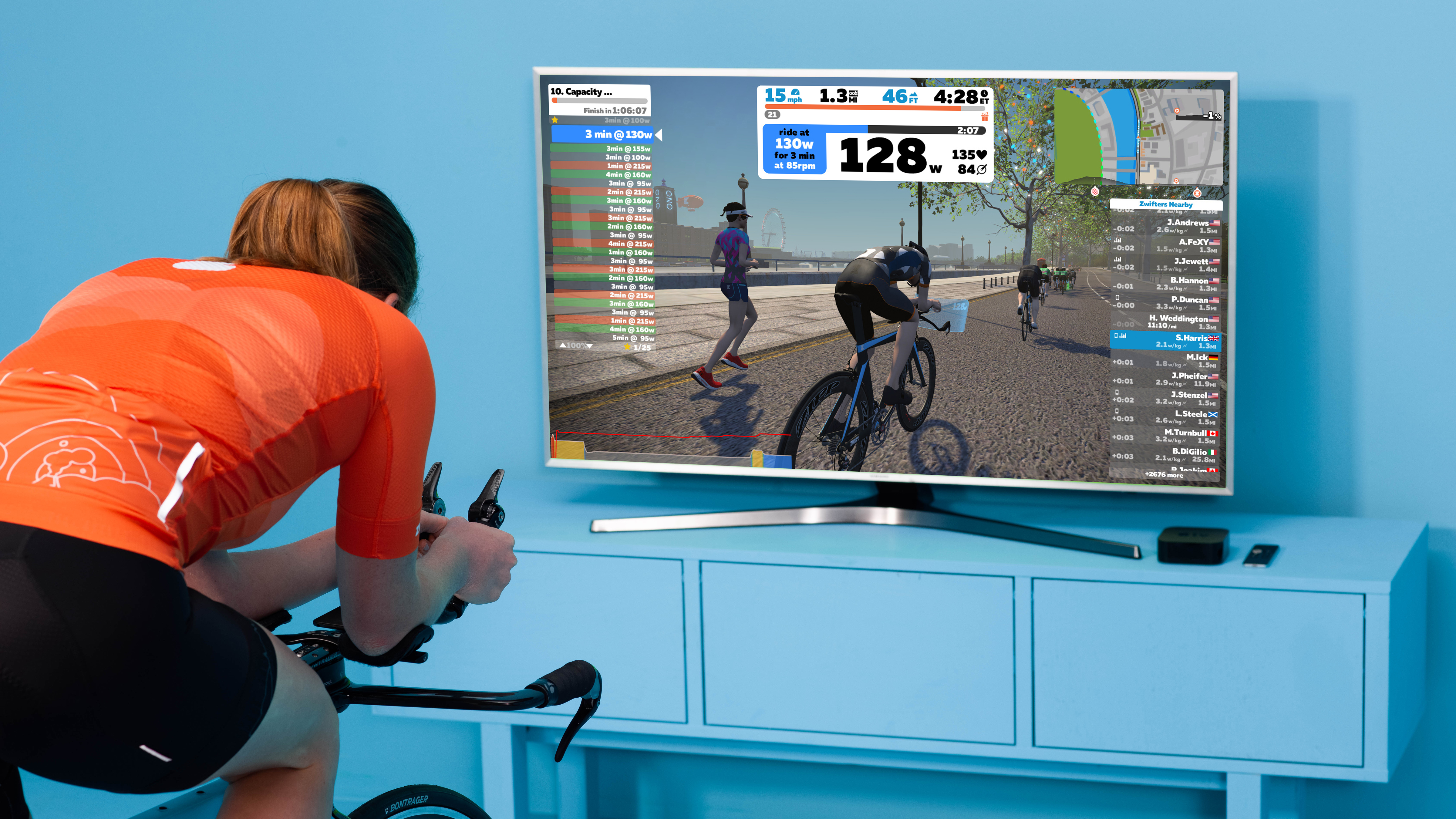 zwift, lage egne økter