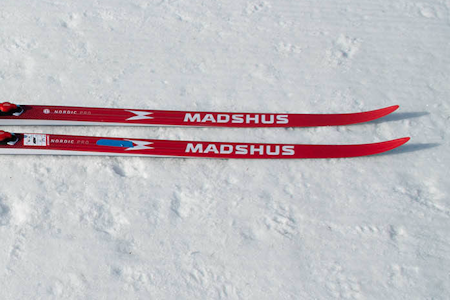TEST AV FELLESKI TIL MARKA OG FJELLET: Madshus Intelligrip Nordic Pro gjør det skarpt i denne testen. Foto: Gunhild Aaslie Soldal Test av Madshus Intelligrip Nordic Pro felleski