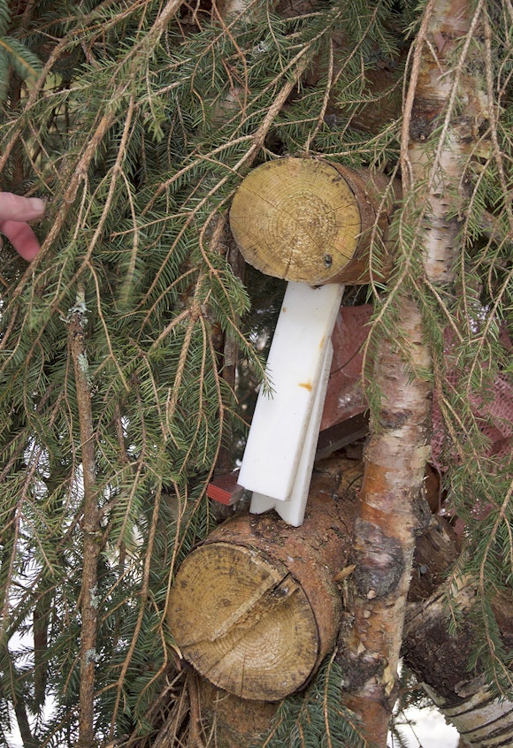 Felletre av plast: Industriarbeiderne har tatt i bruk moderne materiell og lager felletre av plast. Disse blir ikke påvirket av vær og fuktighet, er alltid glatte og fungerer bra.