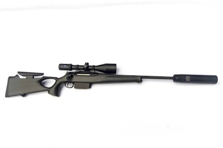 Sauer 404 Synchro XTC Carbon Sauer 404 Synchro XTC Carbon sett fra siden på hvit bakgrunn
