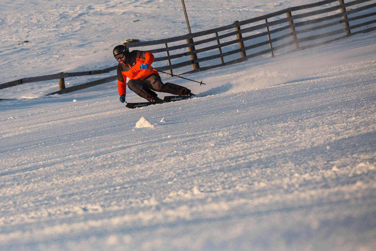 KEEPER: Uten en god grunnposisjon på ski kommer du ikke langt med skiteknikken, i følge Eirik Finseth. Foto: Christian Nerdrum