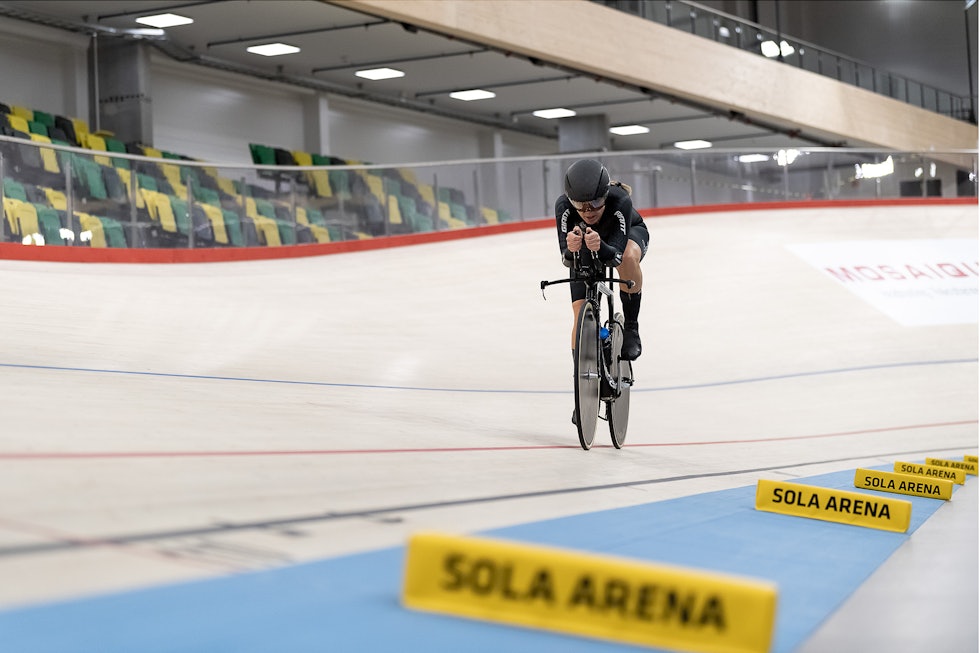 REKORDJAG: Sola Arena er raskt blitt et sted der norske og internasjonale rekorder skal slås. Foto: Kjetil Birkedal Pedersen. 