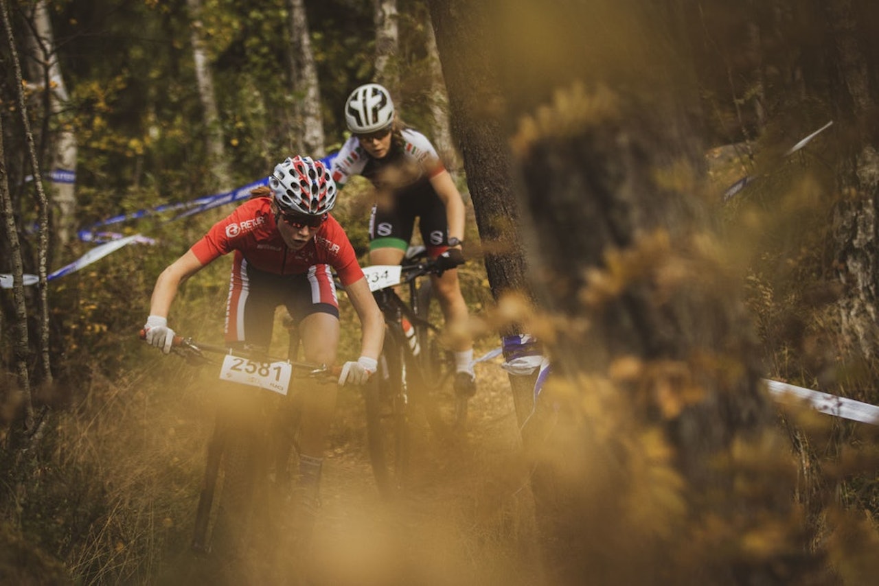 KLART FOR RUNDBANE: Løypa til sykkelklubben Rye på Langsetløkka har vært brukt i ritt før, her fra NM i rundbane 2020. Foto: Snorre Veggan. terminliste rundbane norgescup