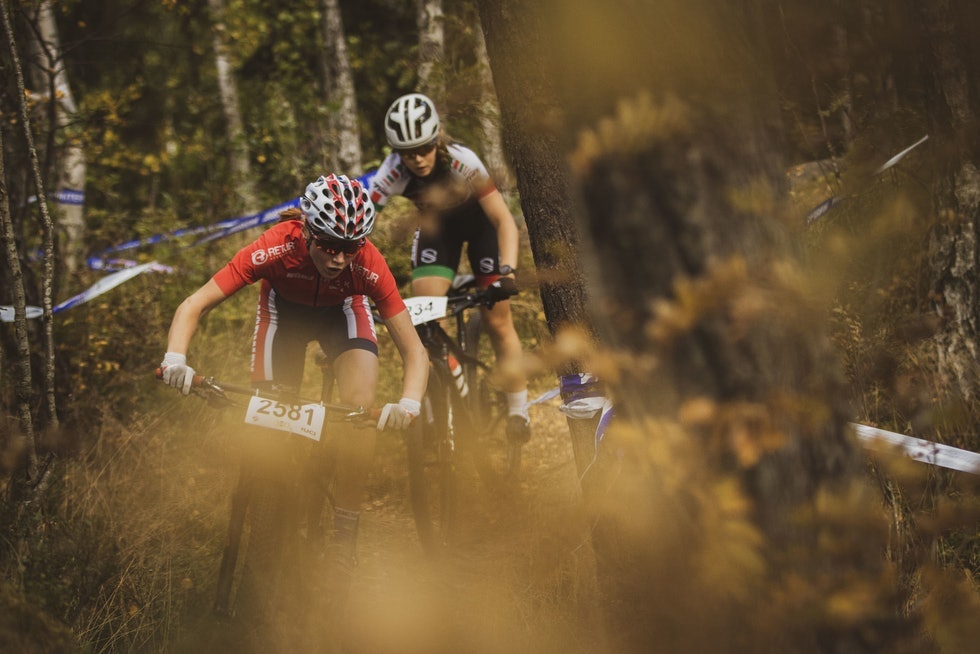 KLART FOR RUNDBANE: Løypa til sykkelklubben Rye på Langsetløkka har vært brukt i ritt før, her fra NM i rundbane 2020. Foto: Snorre Veggan. terminliste rundbane norgescup
