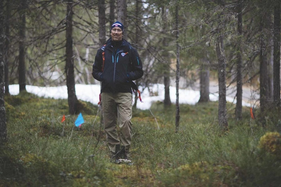 POSITIV UTVIKLING: Nyansatt daglig leder i TVK, Ola Resell, kan konstatere at klubben har en positiv utvikling med god rekruttering blant barn og unge. Foto: Kristoffer H. Kippernes. ola resell tvk nilsbyen terrengsykkelpark