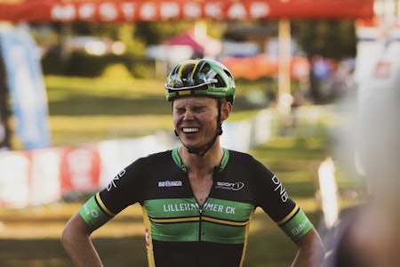 TILBAKE: Erik Hægstad er tilbake på norsk lag, etter et par år med satsing på utenlandsk profflag. Nå forteller han hvorfor, og om motgangen.  Her fotografert under rundbane-NM i 2020. Foto: Snorre Veggan. erik hægstad lillehammer ck