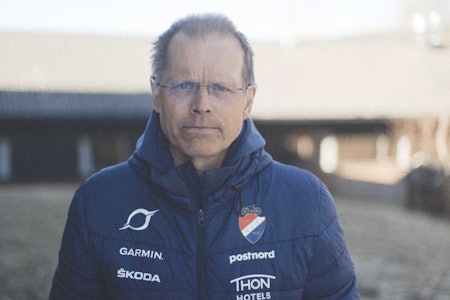 BEKYMRET:  Landslagssjef Eddy Knudsen Storsæter har et tøft år foran seg, med store budsjettkutt.  Foto: Kristoffer H. Kippernes. eddy knudsen storsæter erik hægstad