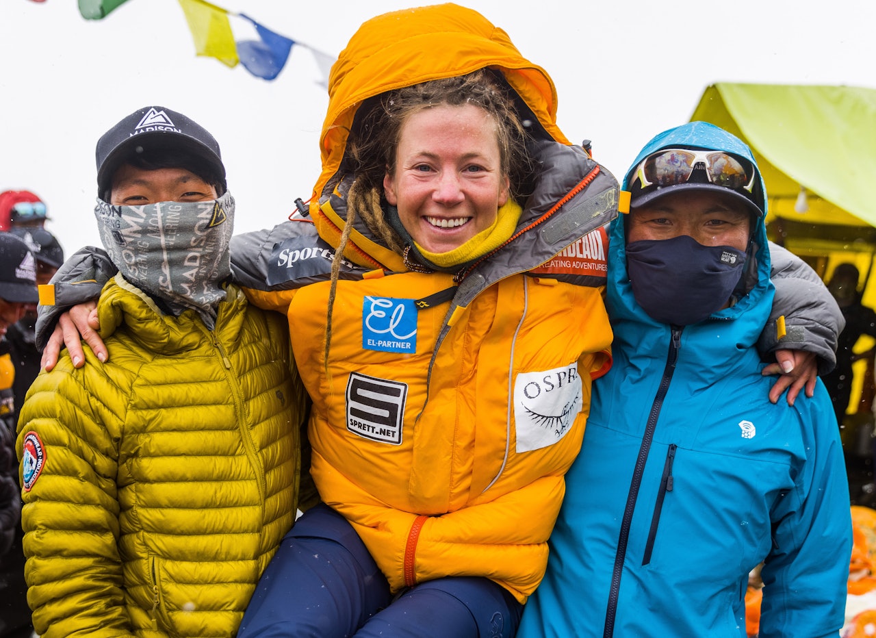 DRAS MOT HØYE FJELL: Kristin Harila har vært på mange høye turer i Nepal og Himalaya bak seg, og ennå noen foran seg.  Foto: Privat DRAS MOT HØYE FJELL: Kristin Harila har vært på mange høye turer i Nepal og Himalaya bak seg, og ennå noen foran seg.  Foto: Privat
