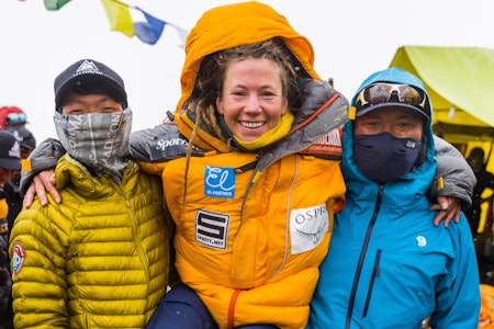 DRAS MOT HØYE FJELL: Kristin Harila har vært på mange høye turer i Nepal og Himalaya bak seg, og ennå noen foran seg.  Foto: Privat DRAS MOT HØYE FJELL: Kristin Harila har vært på mange høye turer i Nepal og Himalaya bak seg, og ennå noen foran seg.  Foto: Privat