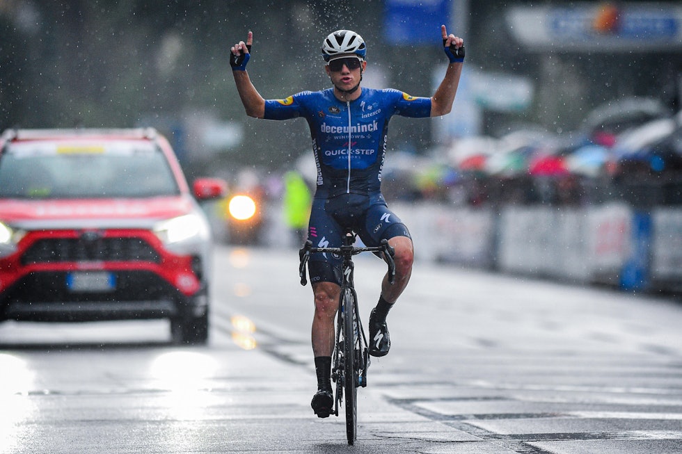 STERK SESONGAVSLUTNING: Remco Evenepoel gikk til topps i Coppa Bernocchi på tampen av fjorårssesongen. Foto: Cor Vos STERK SESONGAVSLUTNING: Remco Evenepoel gikk til topps i Coppa Bernocchi på tampen av fjorårssesongen. Foto: Cor Vos