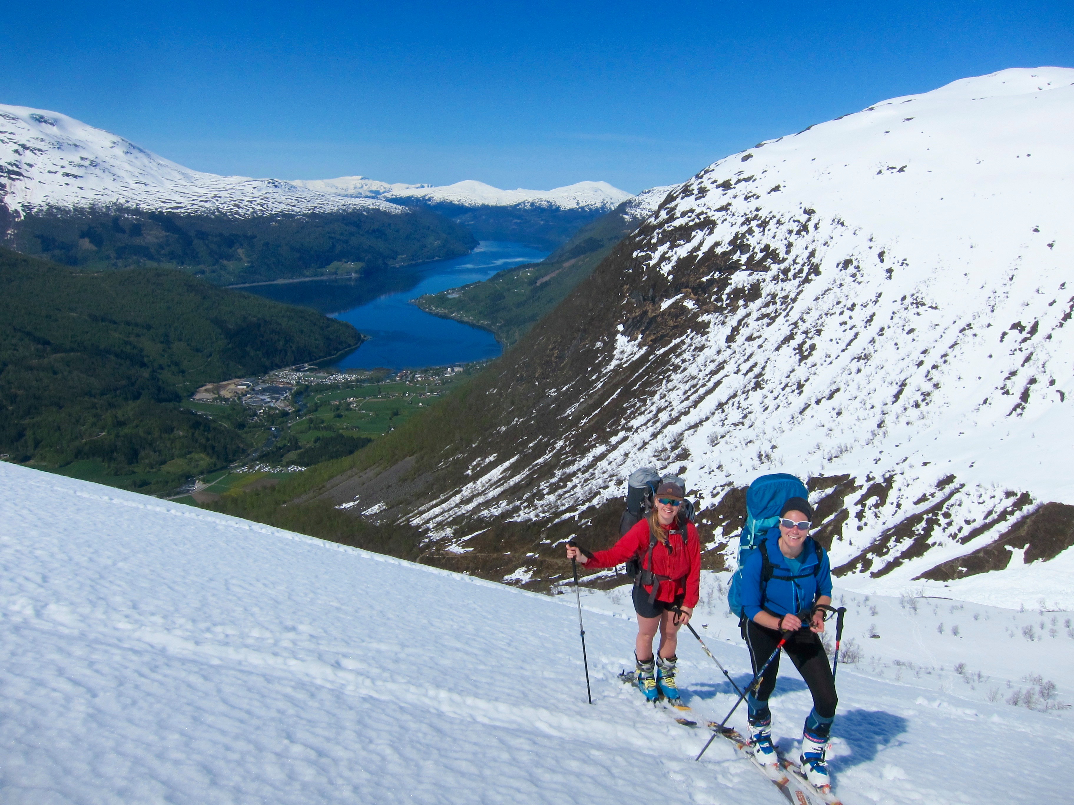Det er 1800 fantastiske høydemetere til Skålatårnet. Foto: Lisa Kvålshaugen Bjærum