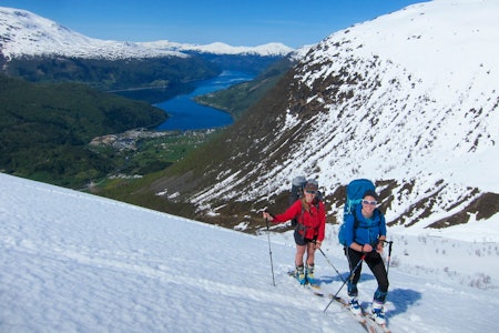 Det er 1800 fantastiske høydemetere til Skålatårnet. Foto: Lisa Kvålshaugen Bjærum