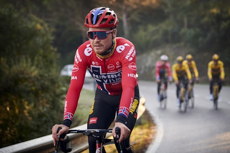 KLAR FOR GIRO D'ITALIA: Tobias Foss skal prøve å overgå fjorårets historiske plassering i den italienske Grand Touren. Foto: Cor Vos tobias foss 2022