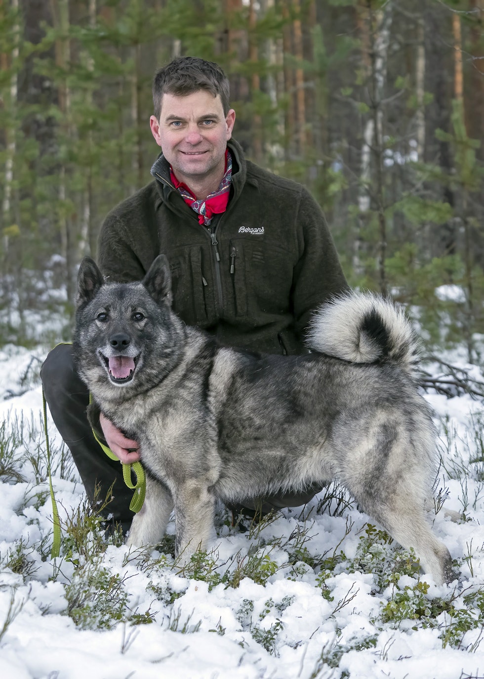 Systematisk: Isak Halvorsen, leder i avlsutvalget for NEG kan fortelle at det jobbes hardt med å ivareta en frisk og harmonisk hunderase med gode jaktegenskaper.