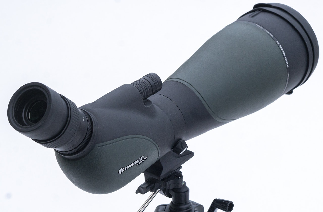 Solid: Optisk leverer Bresser Pirsch 25-75×100 godt sett opp mot prisen. Best yter teleskopet på lav til middels forstørrelse.