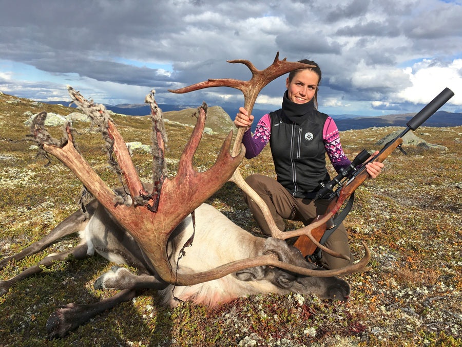 Jeger kvinne har skutt et reinsdyr
