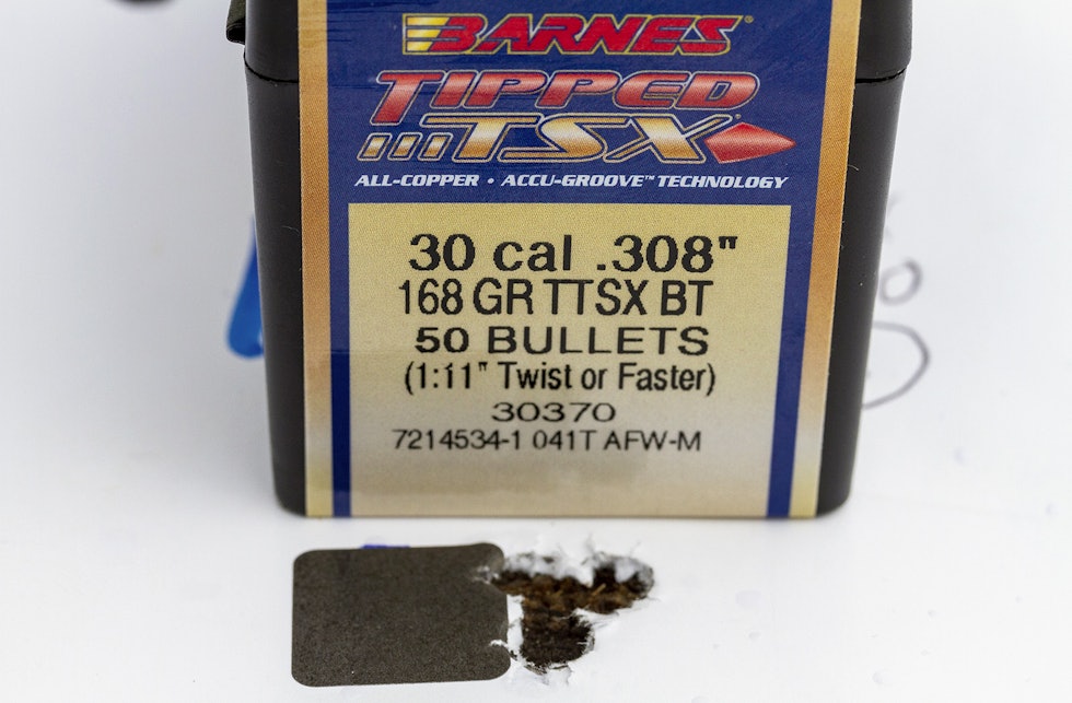 Barnes TTSX kuler skutt med Blaser R8
