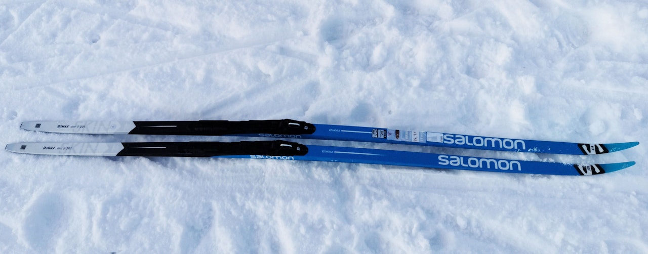 TEST AV FELLESKI: Salomon S/max 2022. 2023-skiene er identiske, men med nytt design. Foto: Gunhild Aaslie Soldal
