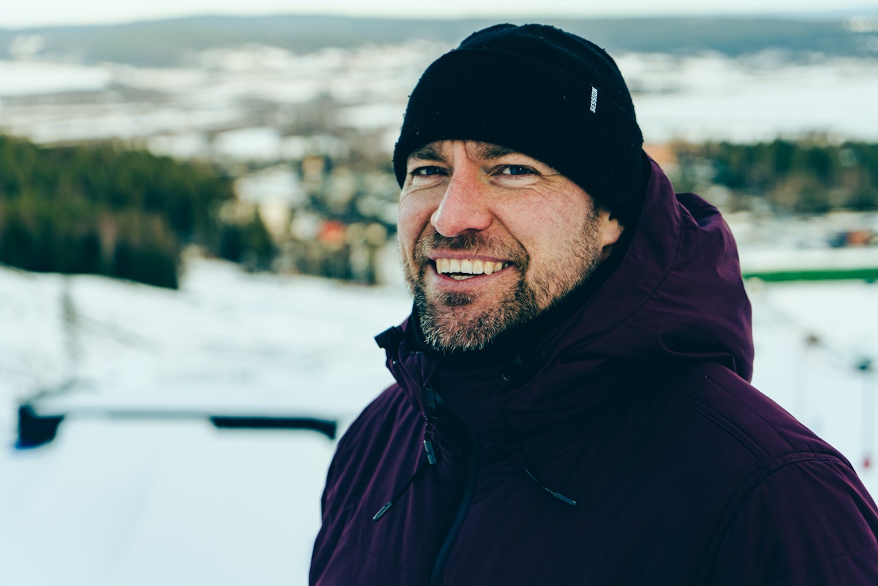 NYE ARENA: Brettforbundets Sondre Hylland har vært primus motor for airbagen i Marikollen. Foto: Christian Nerdrum NYE ARENA: Brettforbundets Sondre Hylland har vært primus motor for airbagen i Marikollen. Foto: Christian Nerdrum