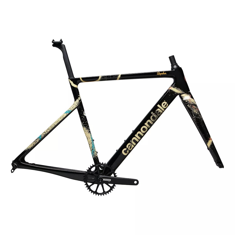 UNIK: Kun 100 rammer er produsert og gjort tilgjengelig for salg. Foto: Rapha cannondale lachlan morton seeig sound