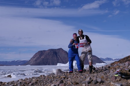 FRAMME: Ekspedisjonen på 1442 km ble fullført på kun 15 dager. Foto: Team Dream Big FRAMME: Ekspedisjonen på 1442 km ble fullført på kun 15 dager. Foto: Team Dream Big