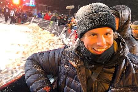 KOMMENTATOR: Bendik Øye inntar rollen som ekspertkommentator for Discovery under OL. Her fra X Games i Hafjell i 2020. Foto: Anders Holtet Bendik Øye på Hafjell i 2020.