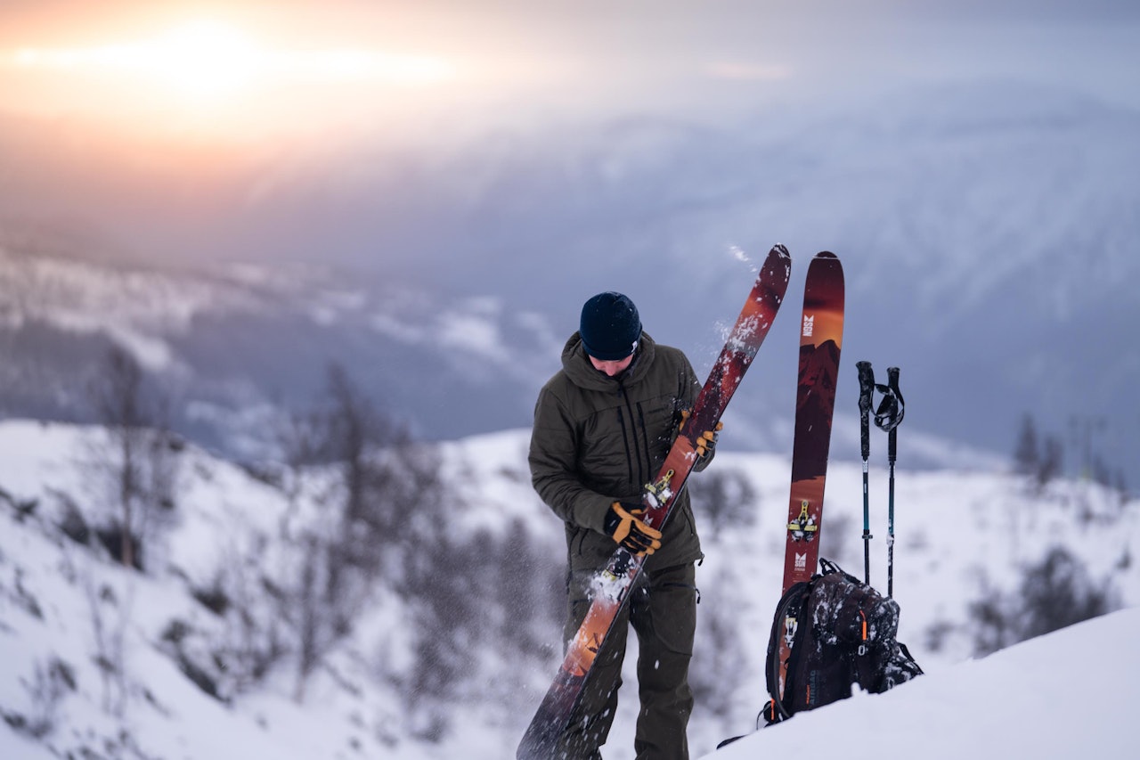 NY SKI: Slik ser den nye SGN-skien ut. Foto: SGN Ny SGN-ski