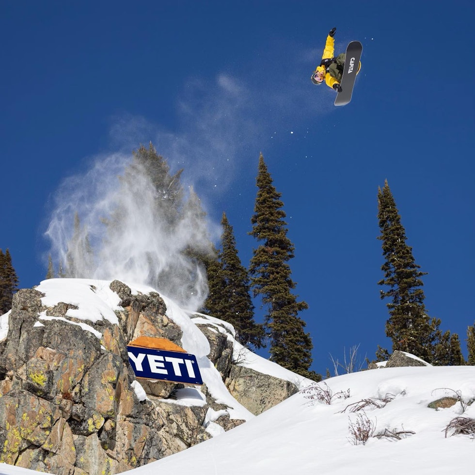 COMEBACK-ISH: Torstein Horgmo fikk sparket bra fra seg i Jackson Hall, og alt tyder på at han blir invitert tilbake neste år. Foto: Natural Selection Tour Torstein Horgmo Natural Selection Tour Snowboard