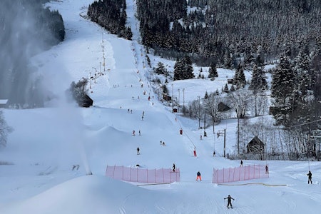 FUNNET DØD: En mann i 50-årene omkom i Sogn skisenter søndag. Arkivfoto: Sogn skisenter Heggmyrane